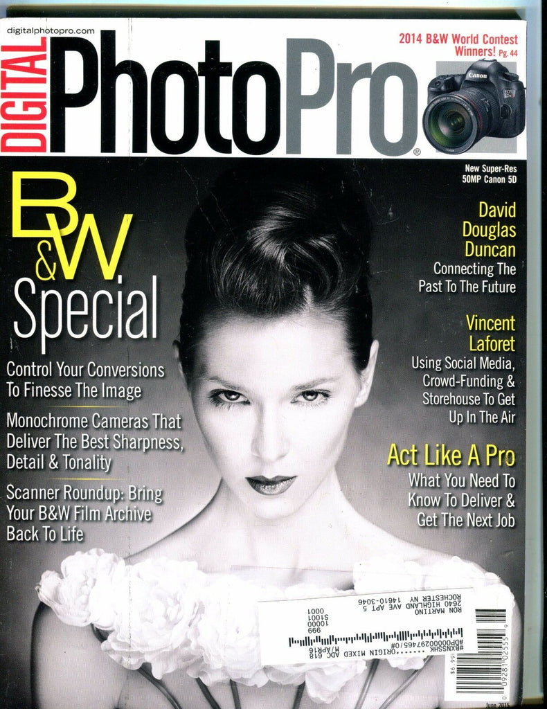 Digital Photo Pro Magazine May/June 2015 B&W Special EX w/ML 050517nonjhe