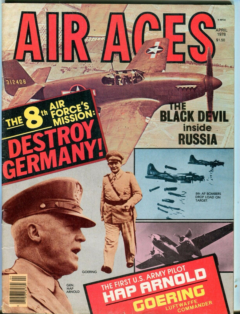 Air Aces Magazine April 1978 General Hap Arnold 071017nonjhe