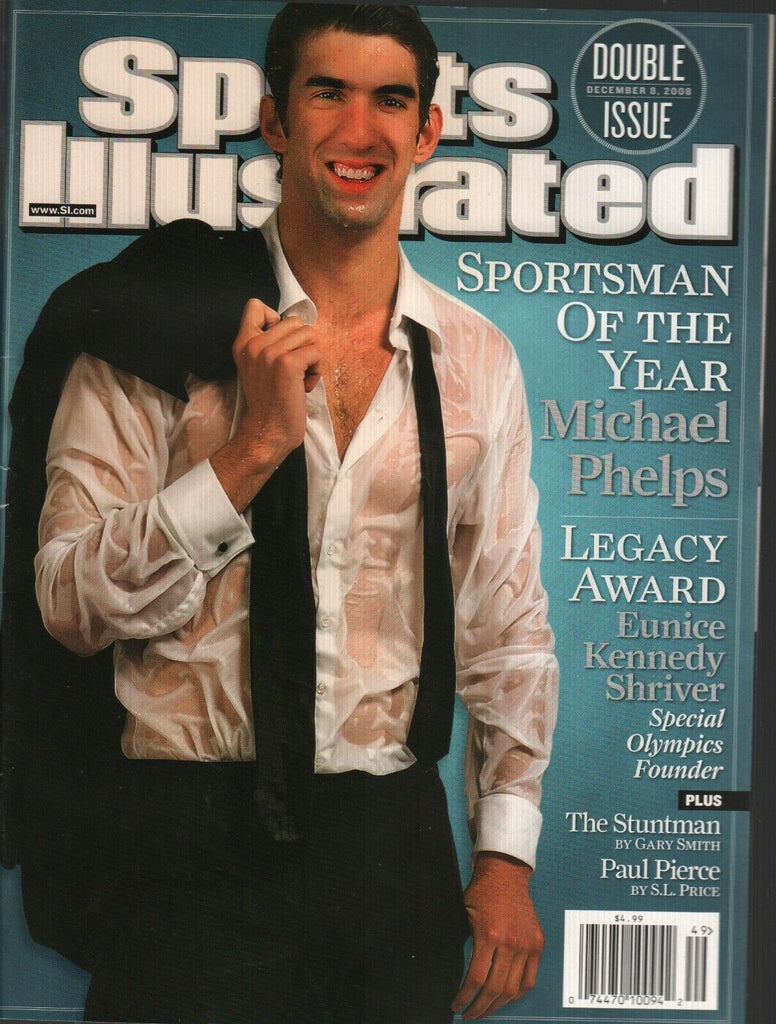 Sports Illustrated December 8 2008 Michael Phelps Sportsman of Year 022620AME2