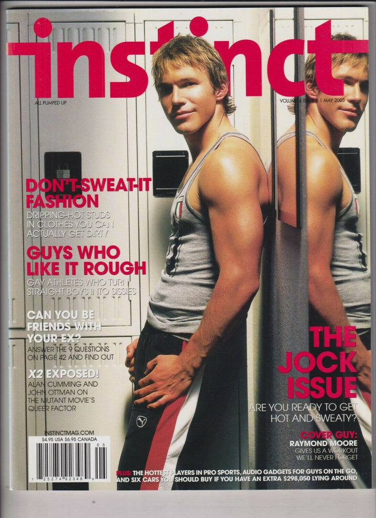 Instinct Gay Fashion Mag Raymond Moore Alan Cumming May 2003 031020nonr