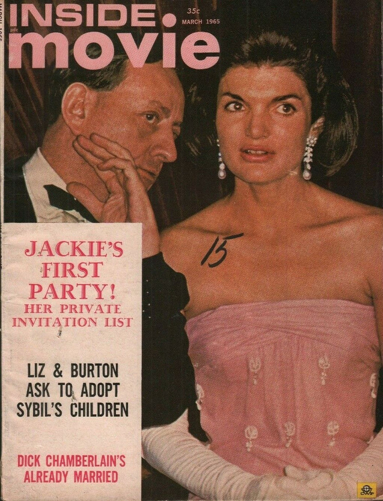 Inside Movie March 1965 Jackie Kennedy Elizabeth Taylor 062019AME2