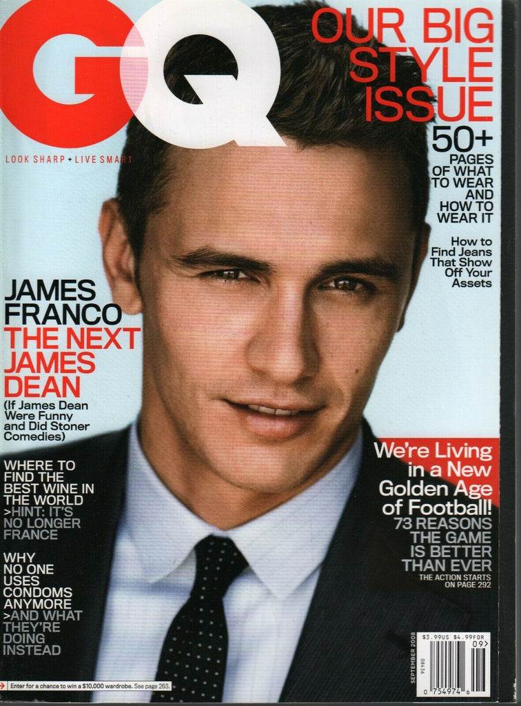 GQ Men's Magazine September 2008 James Franco 031120AME
