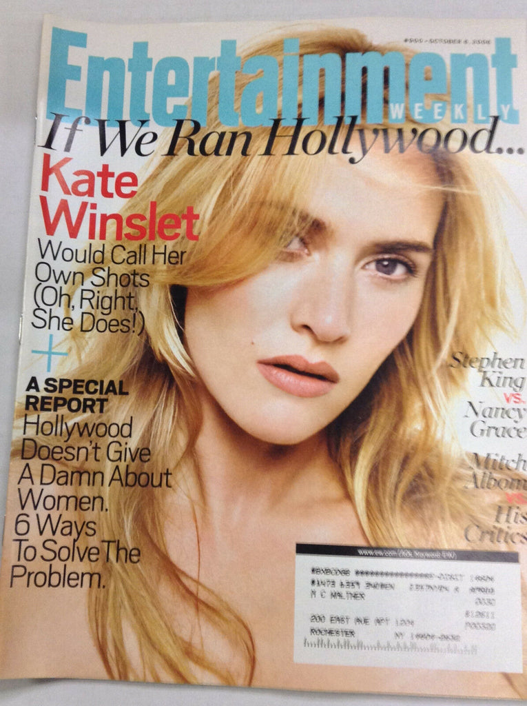Entertainment Weekly Magazine Kate Winslet October 6, 2006 050317nonr
