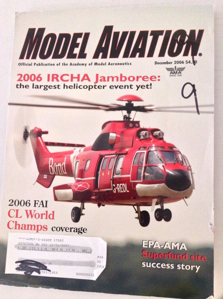Model Aviation Magazine IRCHA Jamboree 2006 December 2006 041417nonrh