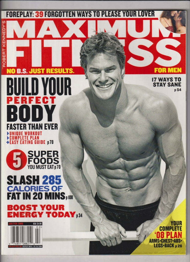 Maximum Fitness Mag Boost Your Energy Today Jan/Feb 2008 030720nonr