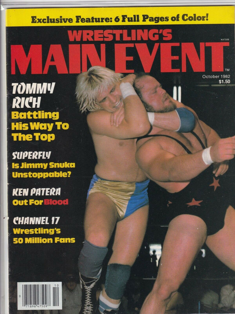 Wrestling's Main Event Tommy Rich Jimmy Snuka October 1982 061419nonr