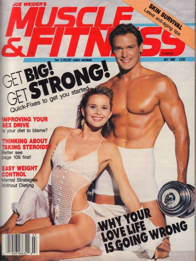 Muscle & Fitness July 1989 Michelle Haupert Kevin light 121218DBE