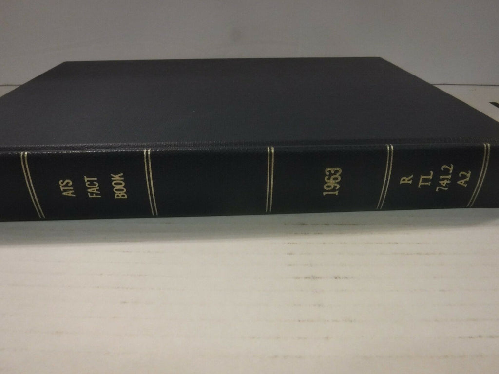 Air Traffic Service Fact Book 1963, 3 Bound Volumes Ex-FAA Library 092818AME2