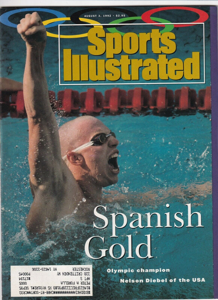Sports Illustrated Olympic Champ Nelson Diebel August 3, 1992 091719nonr