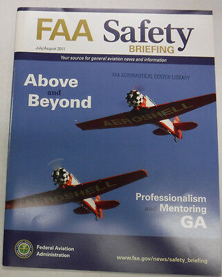FAA Safety Briefing Magazine Professionalism & Mentoring August 2011 072115R2