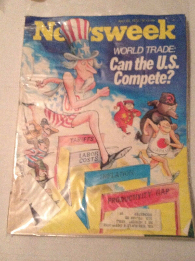 Newsweek Magazine World Trade Can The U.S. April 24, 1972 101216R2