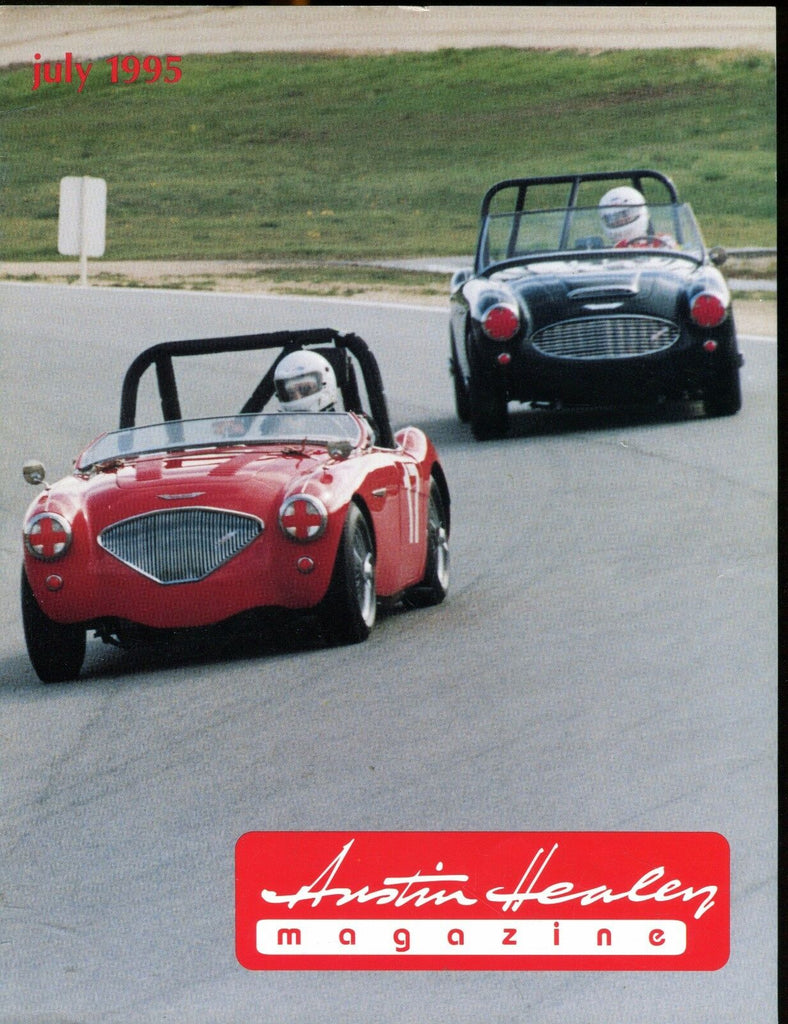 Austin Healey Magazine July 1995 Laguna Beach Race EX w/ML On Back 022717nonjhe