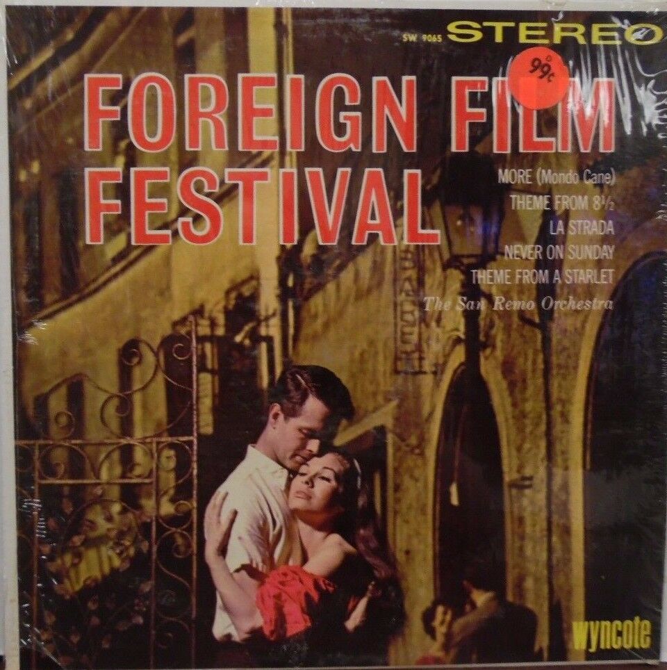Foreign Film Festival by The San Remo Orchestra W-9065-A 102216LLE