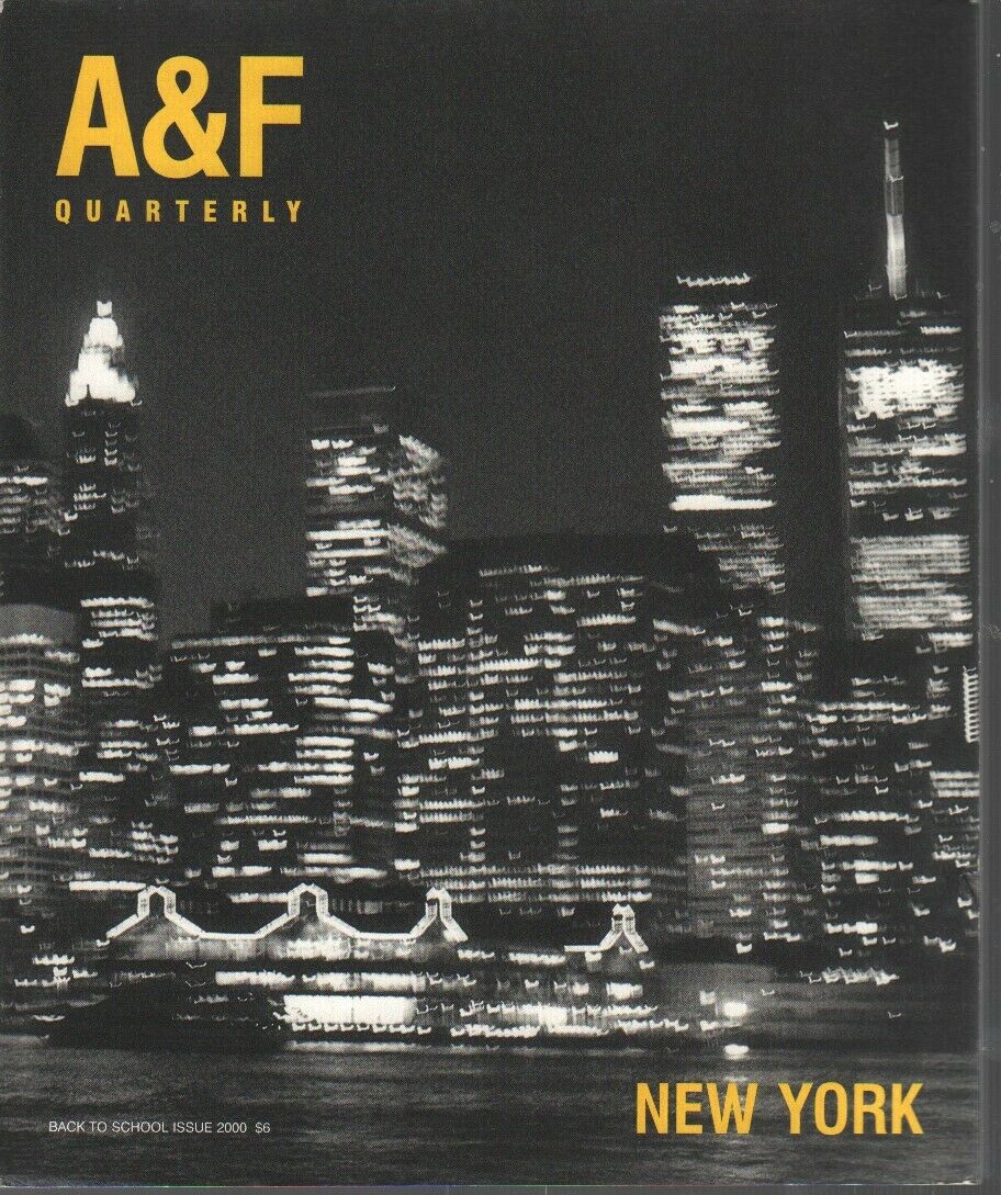 Abercrombie & Fitch Quarterly Catalog Back to School 2000 BRUCE