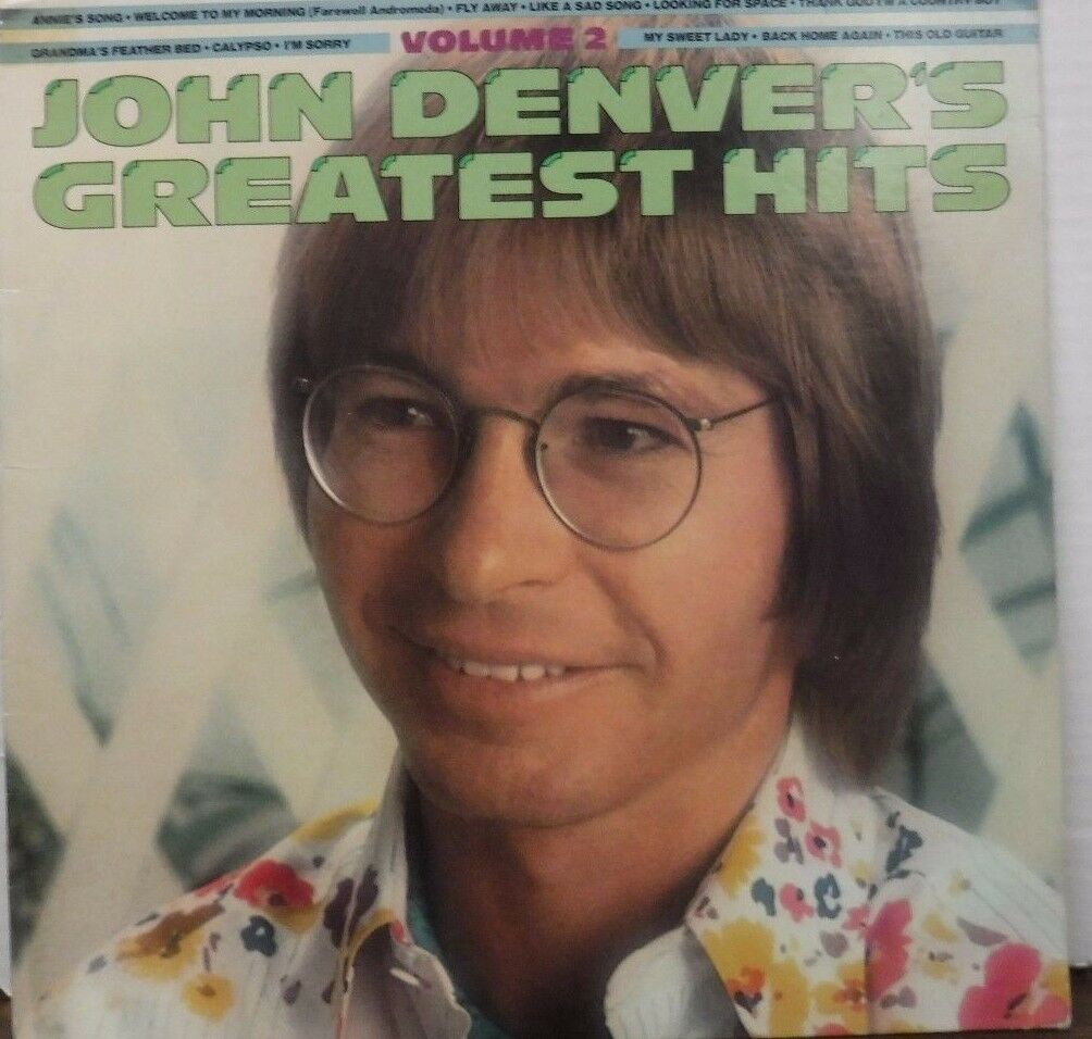John Denver's Greatest Hits Vol 2 33RPM AQL1-2195 RCA Victor 112516LLE #2