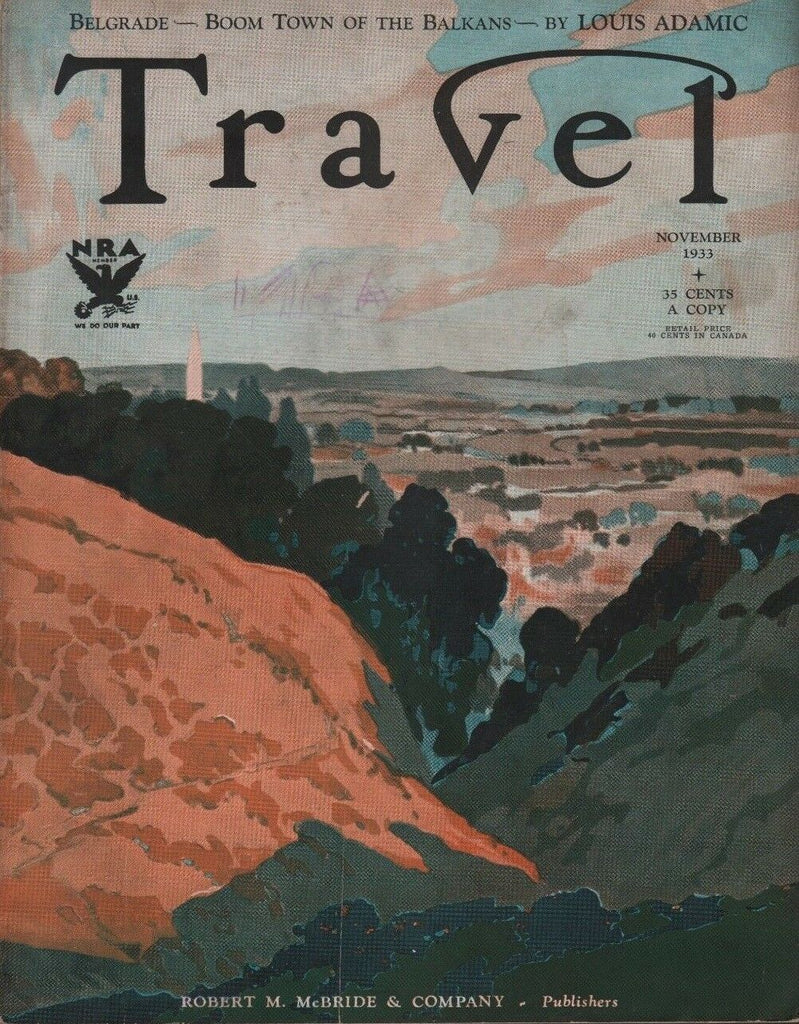 Travel November 1933 Henry Albert Phillips William J Makin 101618DBE