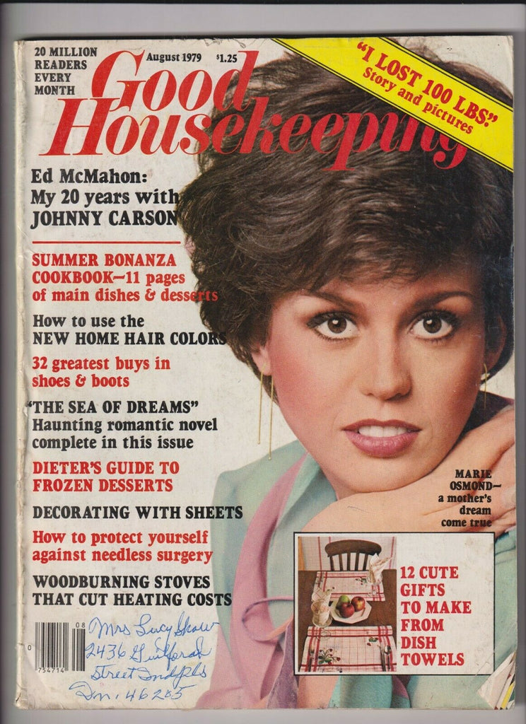 Good Housekeeping Mag Marie Osmond Ed McMahon August 1979 102319nonr