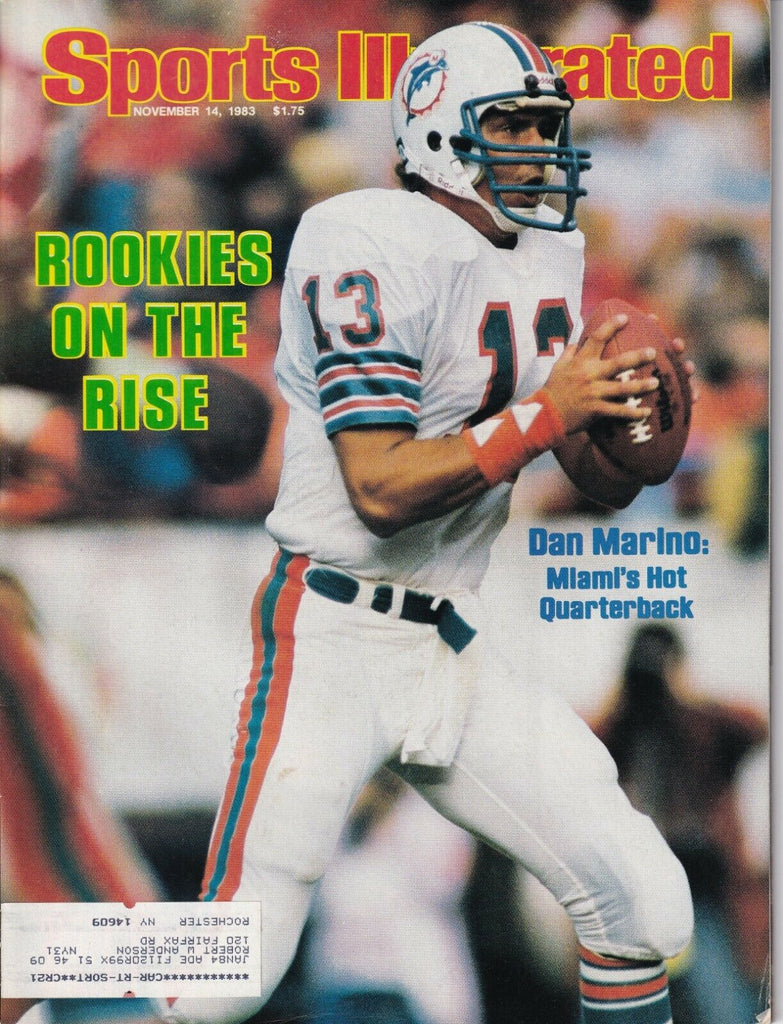 Sports Illustrated Magazine Dan Marino Dolphins November 14, 1983 040819nonr