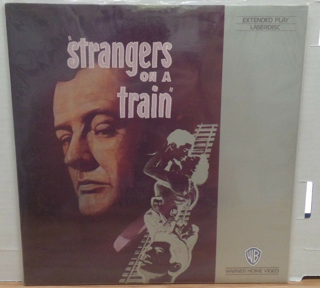 Strangers On A Train Warner Home Video Extended Play Laserdisc 071218DBLD2