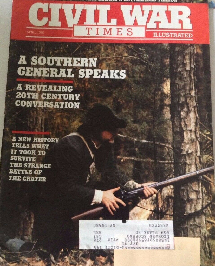 Civil War Times Magazine Southern General Speaks April 1990 072517nonrh