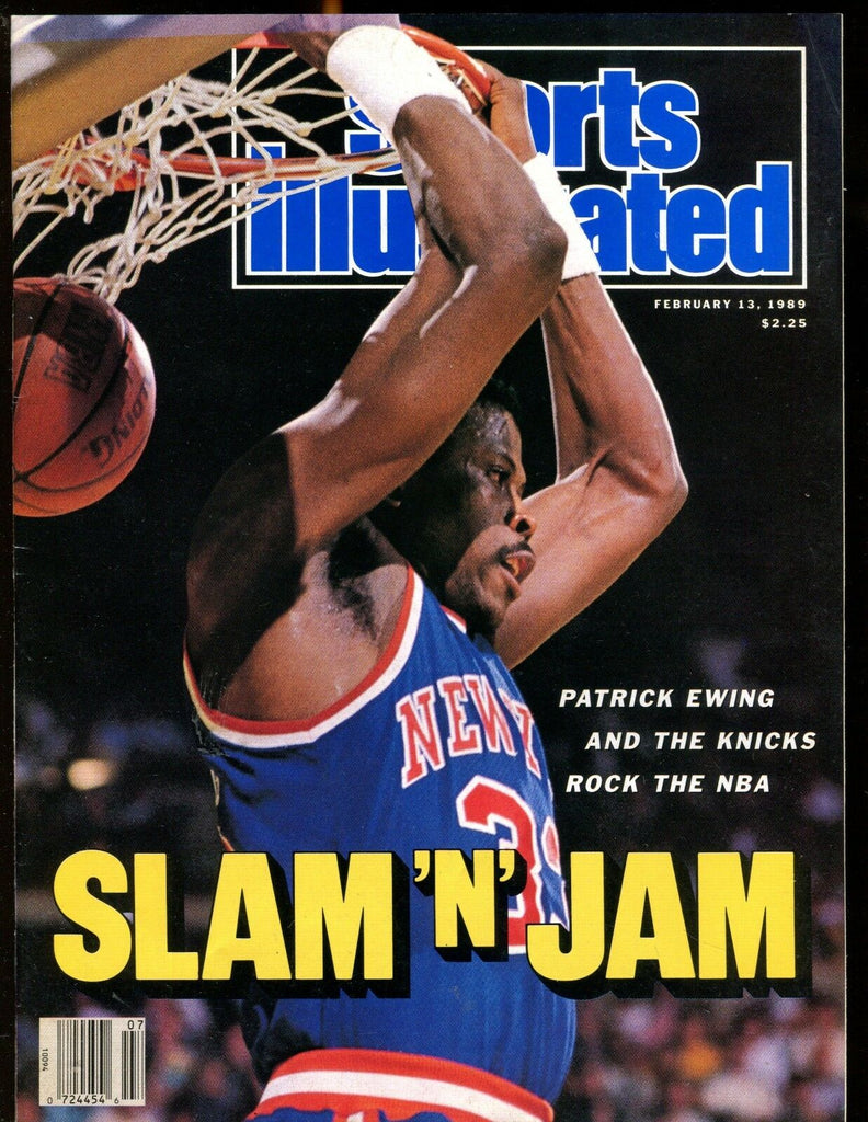 Sports Illustrated Magazine February 13 1989 Patrick Ewing EX No ML 013117jhe