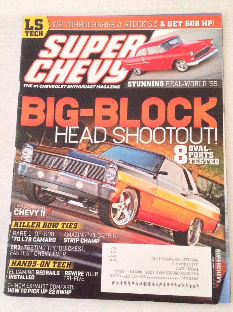 Super Chevy Magazine Big Block Head Shootout June 2012 030417NONRH
