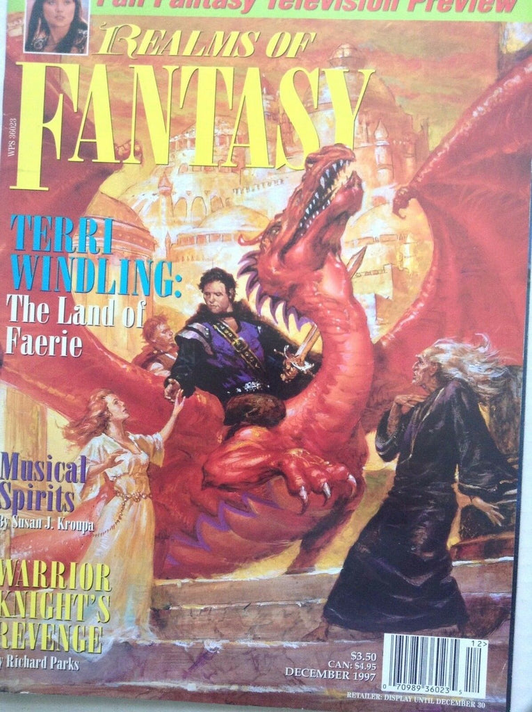 Realms Of Fantasy Magazine Terri Windling Faerie December 1997 092117nonrh