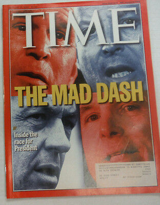 Time Magazine George W. Bush Al Gore & Bill Bradley January 2000 WITH ML 042015R