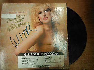 33 RPM Vinyl Bette Midler Thighs and Whispers Atlantic Rec Stereo PROMO 040715SM