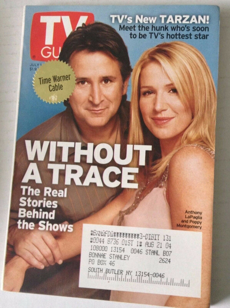 TV Guide Magazine Anthony LaPaglia July 12-18, 2003 050717nonrh