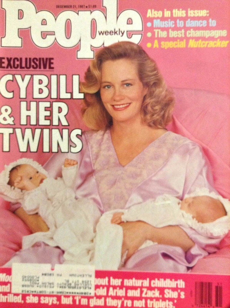 People Magazine Cybill Shepherd December 21, 1987 110417nonrh