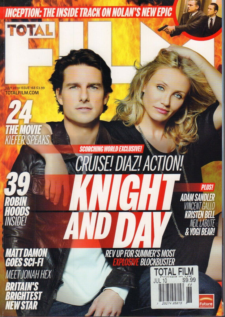 Total Film July 2010 Tom Cruise Cameron Diaz Adam Sandler 022818DBE