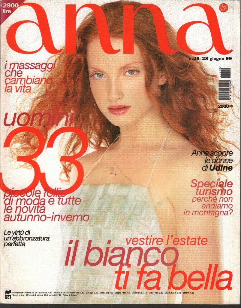 Anna Italian Fashion Magazine June #26-28 1999 Louis Vouitton 030320AME