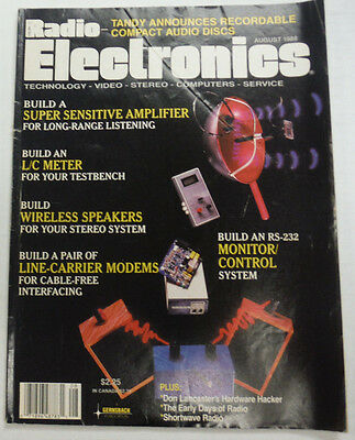 Radio Electronics Magazine Super Sensitive Amplifier August 1988 FAL 062315R