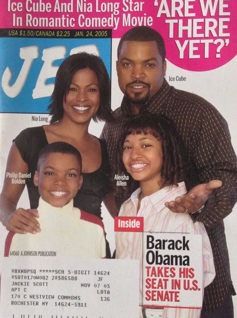 Jet Magazine Ice Cube Nia Long Are We There Yet January 24, 2005 090517nonrh
