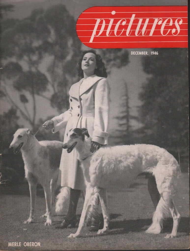 Pictures December 1946 Merle Oberon 050918DBE