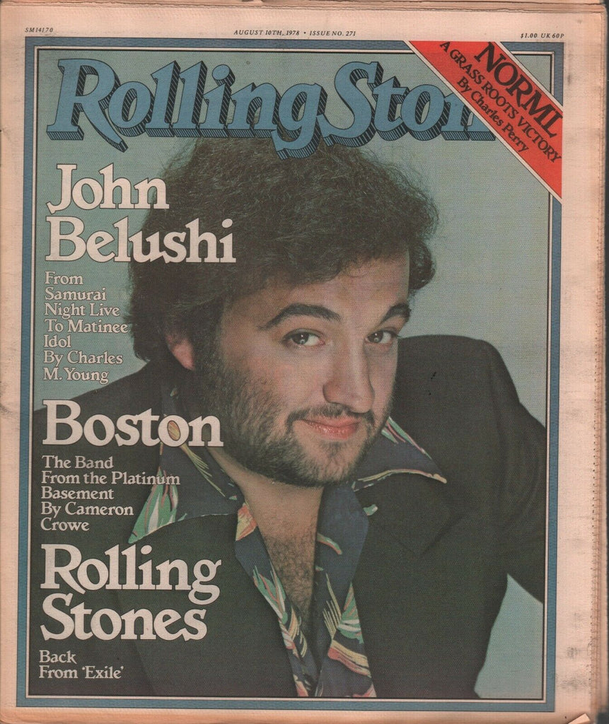 Rolling Stone Magazine August 10 1978 John Belushi Rolling Stones 121119AME3