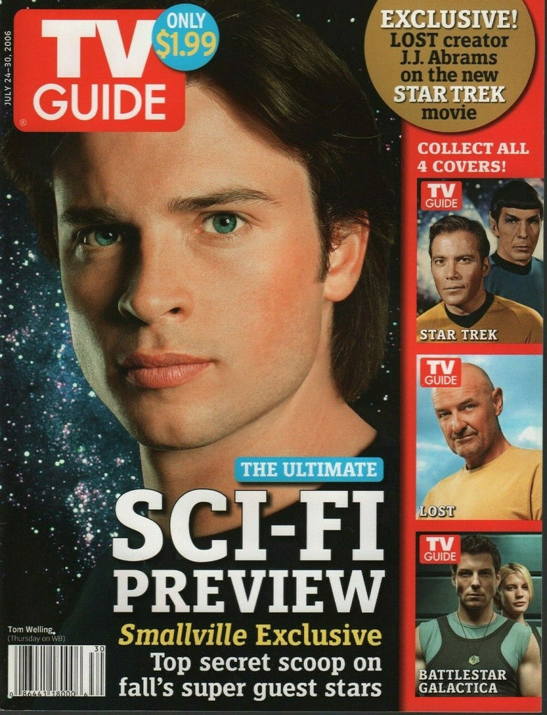 TV Guide July 24-30 2006 Tom Welling Smallville Star Trek 022420AME2