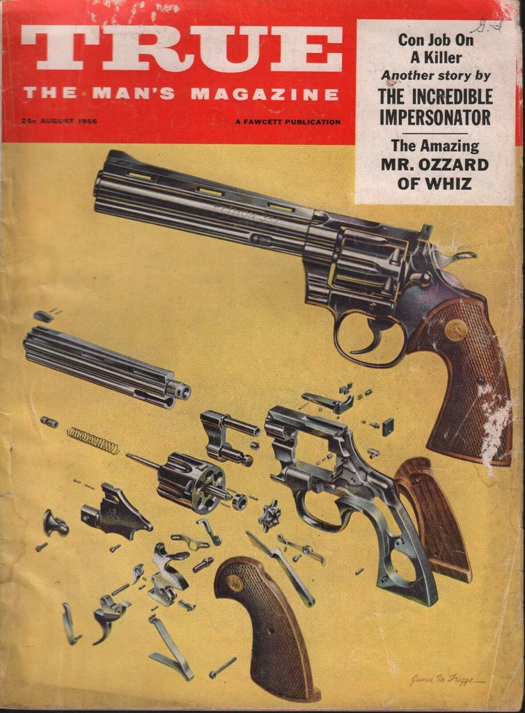 True The Men's Magazine August 1956 Ozzard of Whiz 092518AME