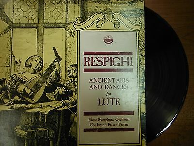 33 RPM Vinyl Respighi Ancient Airs and Dances for Lute Everest Records 022715SM