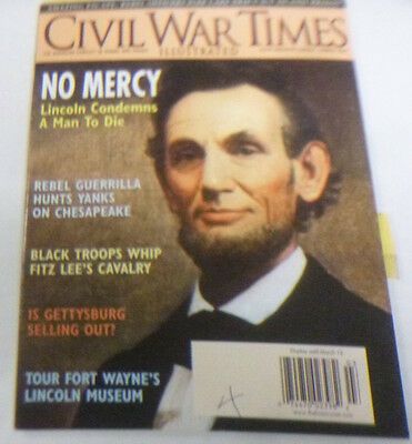 Civil War Times Magazine No Mercy Abraham Lincoln March 1998 043014R