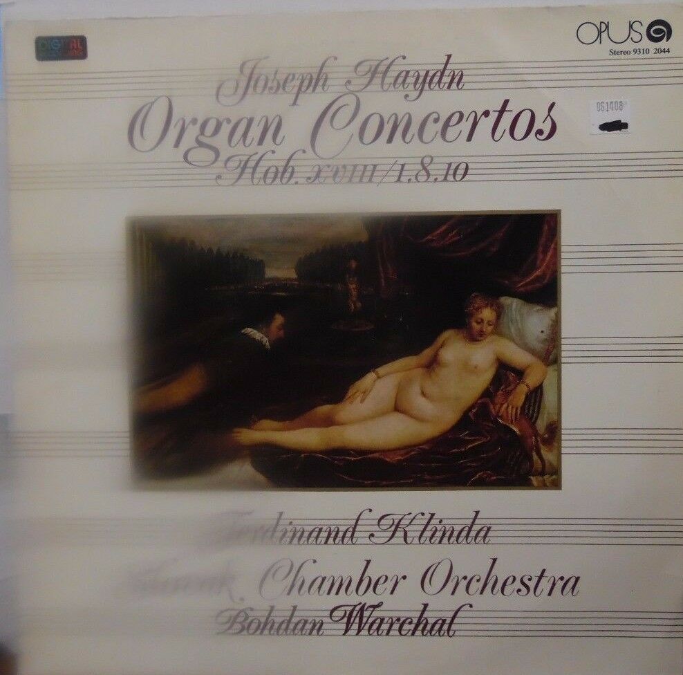 Joseph Haydn Organ Concertos Hob. CVII/1,8,10 33RPM 9310 2044 10117LLE