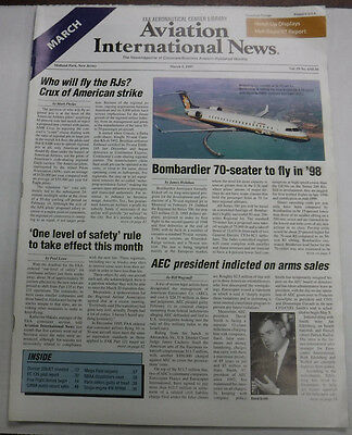Aviation International News Magazine Bombardier 70 Seat March 1997 FAL 072115R