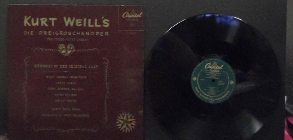 Kurt Weill's Die Dreigroschenoper The Three-Penny Opera vinyl P-8117 112518LLE