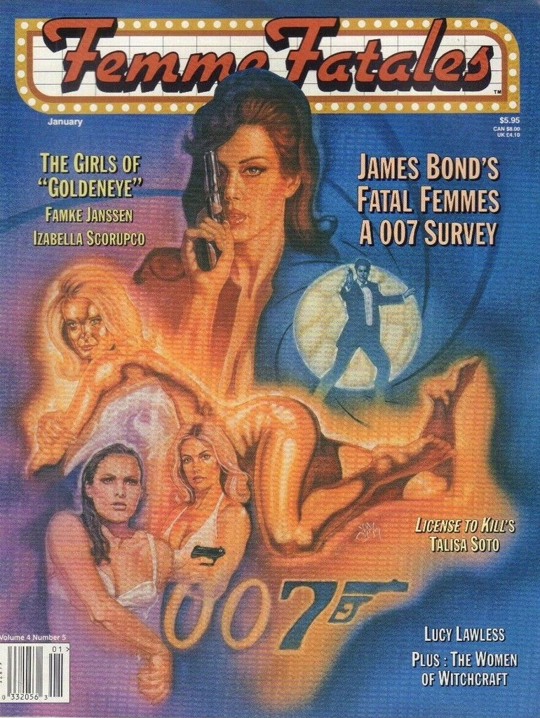 Femme Fatales January 1996 Famke Janssen Lucy Lawless013018DBE2