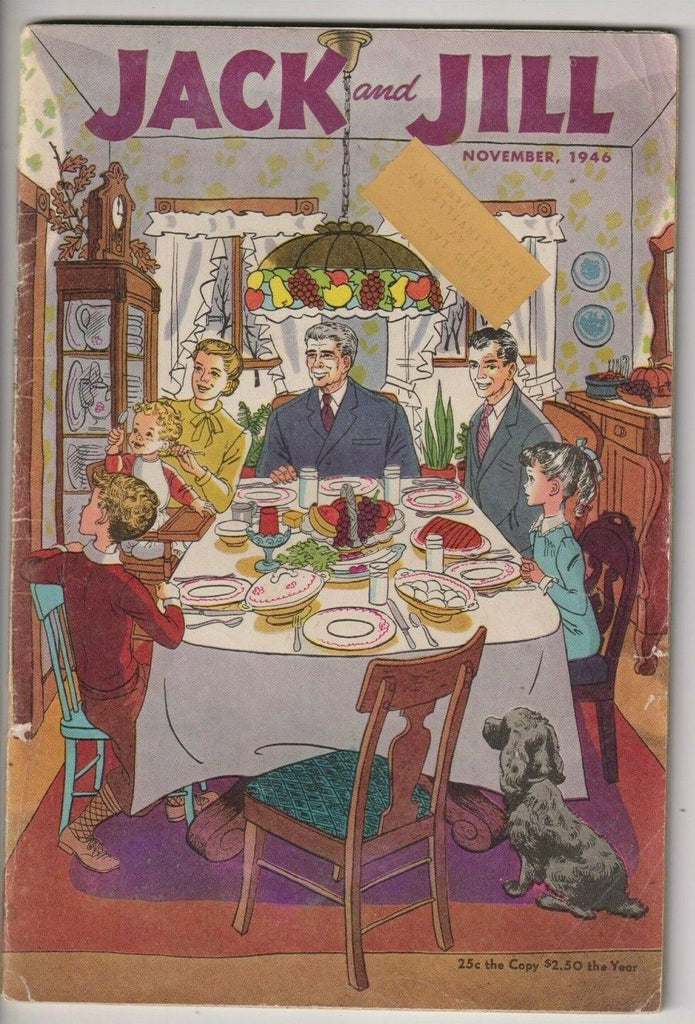 Jack And Jill Mag Thanksgiving Dinner November 1946 111519nonr
