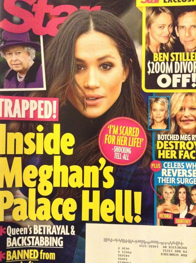 Star Magazine Prince Harry & Meghan Meg Ryan August 27, 2018 121118nonrh