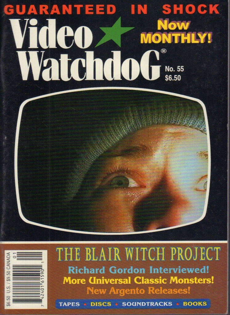 Video Watchdog no.55 The Blair Witch Project Richard Gorodon 021318DBE