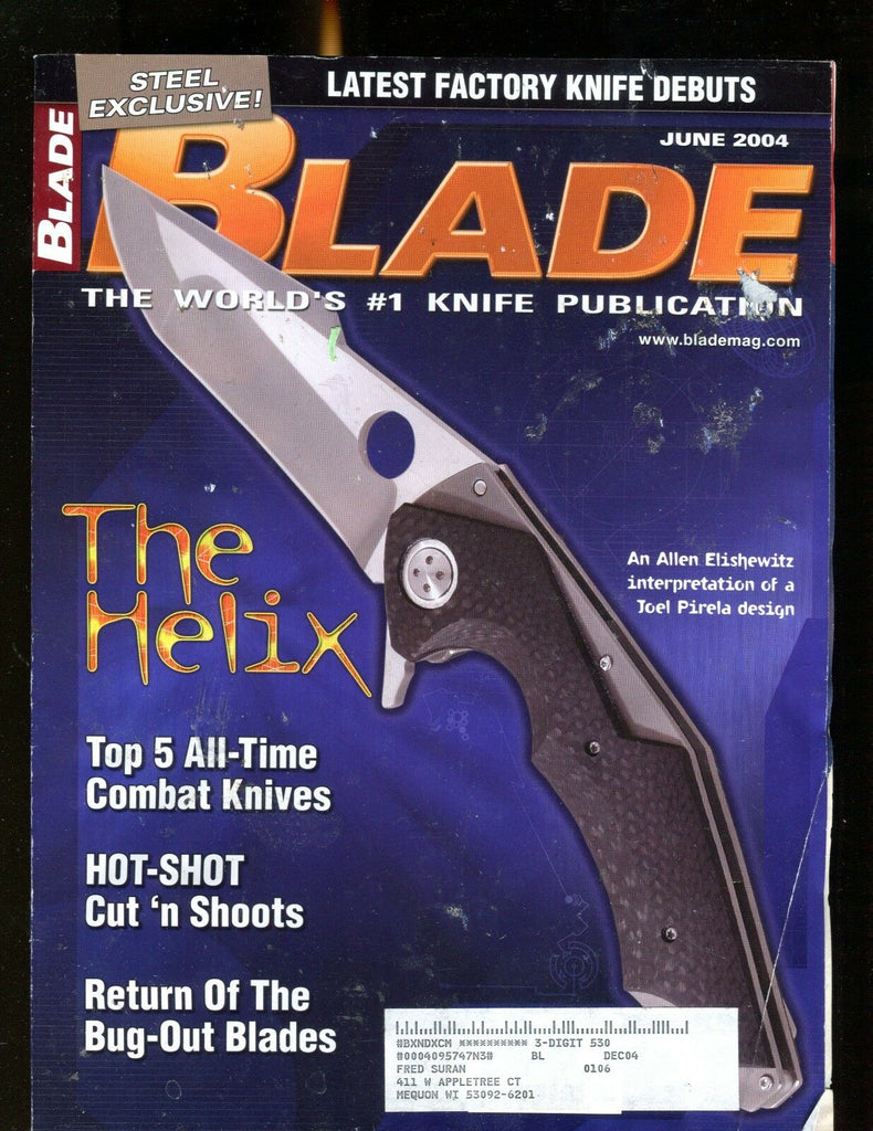Blade Magazine June 2004 The Helix GD w/ML 012417jhe