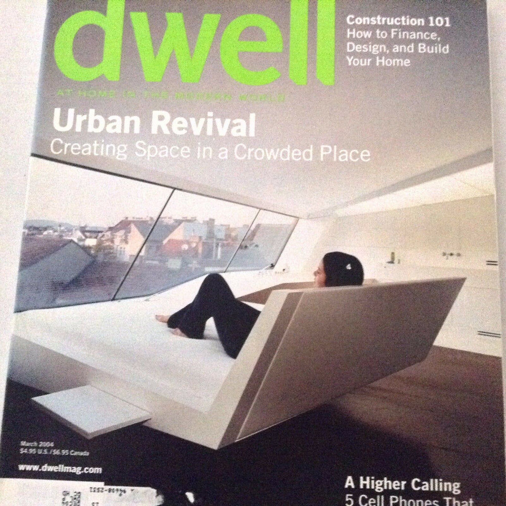 Dwell Magazine A Higher Calling 5 cell phones March 2004 070917nonrh